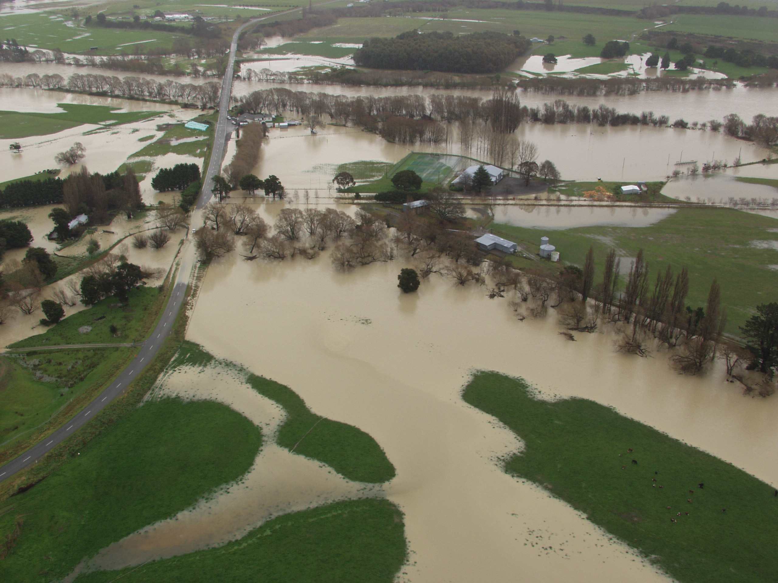 Flooding at Gladstone Sports Club